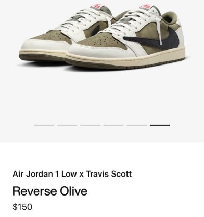 Air Jordan 1 Low Travis Scott
