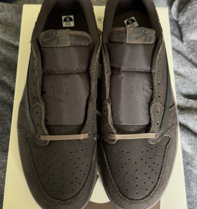 Air Jordan 1 Low Travis Scott Velvet Brown