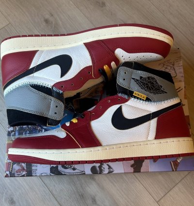 Air Jordan 1 Retro High OG SP Union LA Chicago Shadow Sz 12