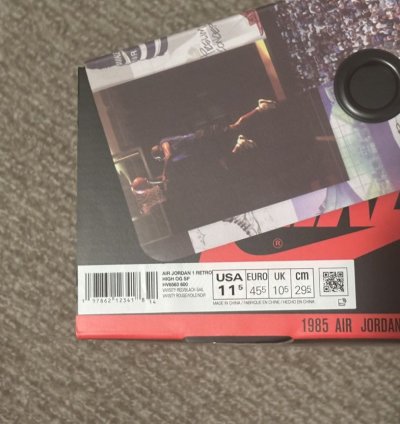 Air Jordan 1 Retro High OG SP Union Shadow