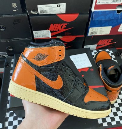 Air Jordan 1 Retro High Shattered Backboard 3 0 GS Size 7Y