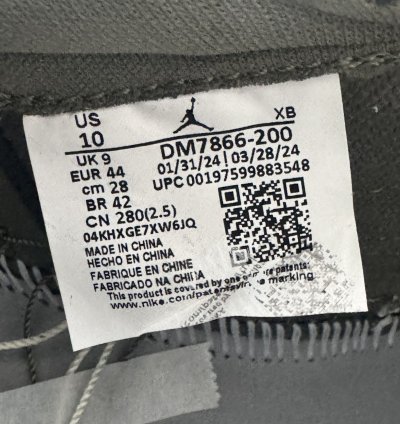 Air Jordan 1 Retro Low Travis Scott Medium Olive US 10