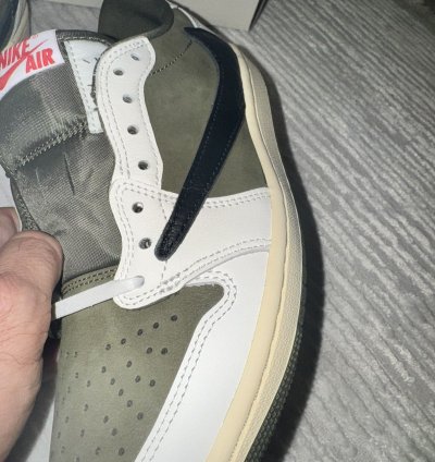 Air Jordan 1 Retro Low Travis Scott Medium Olive US 6