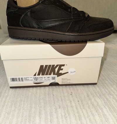 Air Jordan 1 Retro Low Travis Scott Velvet Brown US 10 5