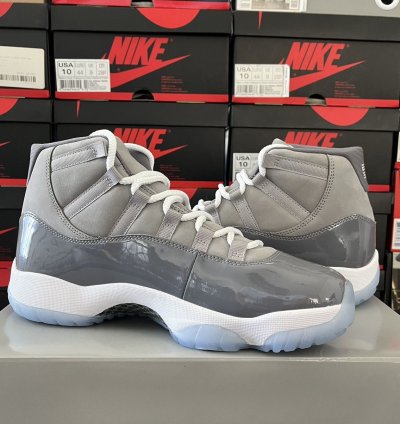 Air Jordan 11 Retro Cool Grey 2021 CT8012-005 Size 10