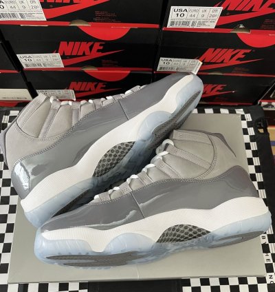 Air Jordan 11 Retro Cool Grey 2021 CT8012-005 Size 10 5