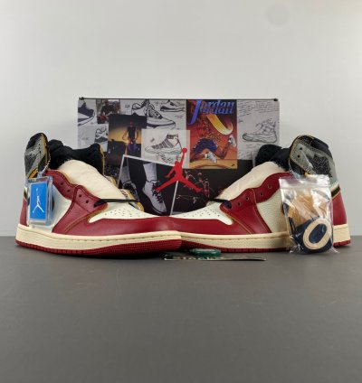 Jordan 1 Retro High OG SP Union LA Chicago Shadow  - HV8563-600