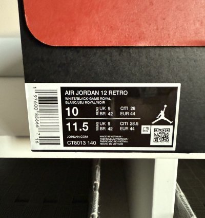 Air Jordan 12 Retro Blueberry