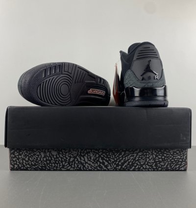 Air Jordan 3 Retro 2025 Black Cat - CT8532-001