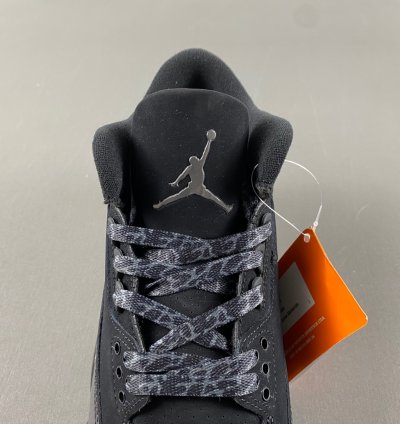 Air Jordan 3 Retro 2025 Black Cat - CT8532-001