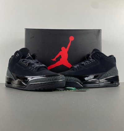 Air Jordan 3 Retro 2025 Black Cat - CT8532-001