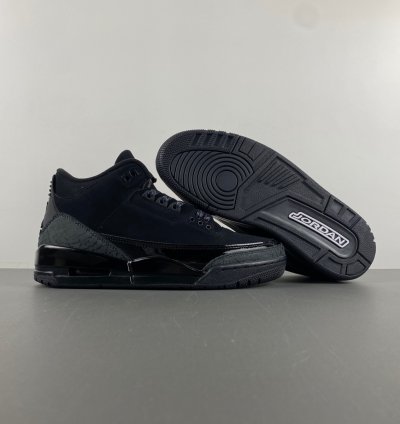 Air Jordan 3 Retro 2025 Black Cat - CT8532-001