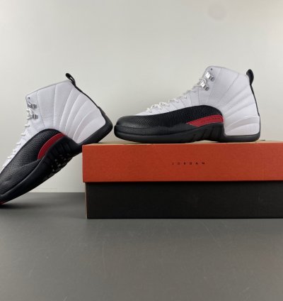 Air Jordan 12 Retro Red Taxi Flip - CT8013-162