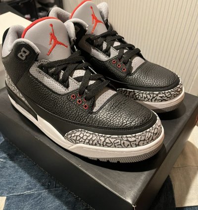 Air Jordan 3 Black Cement 2018 Size 11 5