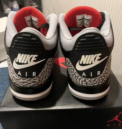 Air Jordan 3 Black Cement 2018 Size 11 5