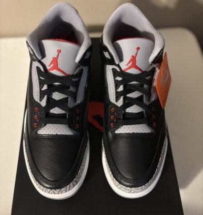 Air Jordan 3 Black Cement 2024