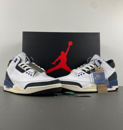 A Ma Maniére Jordan Air 3 Retro OG SP Diffused Blue - HV8571-100