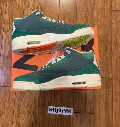 Air Jordan 3 Nina Chanel Abney Bicoastal men size 10 5