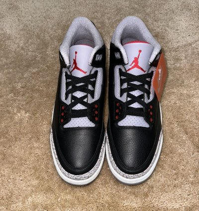 Air Jordan 3 Retro Black Cement 2024