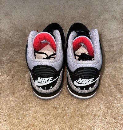 Air Jordan 3 Retro Black Cement 2024