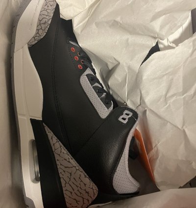 Air Jordan 3 Retro OG Black Cement 2024