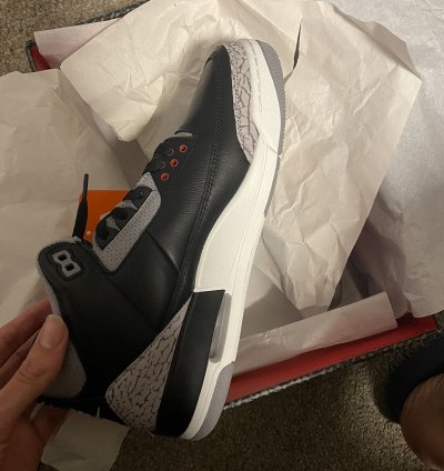 Air Jordan 3 Retro OG Black Cement 2024