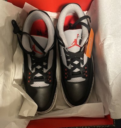 Air Jordan 3 Retro OG Black Cement 2024