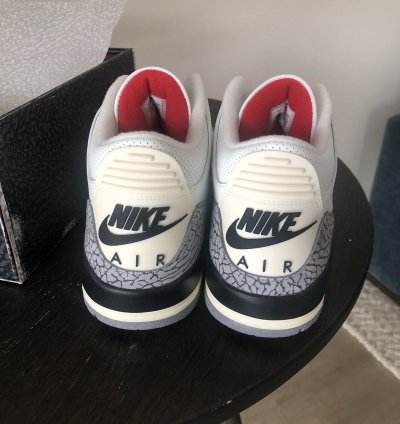 Air Jordan 3 White Cement - Reimagined