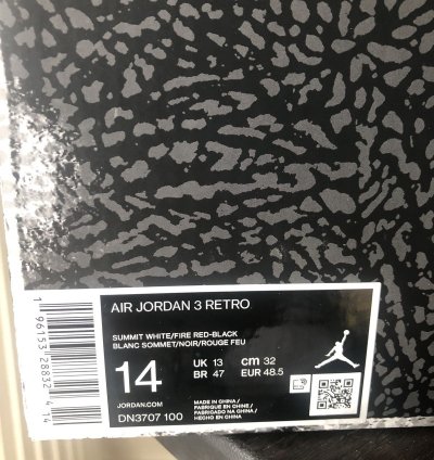 Air Jordan 3 White Cement - Reimagined