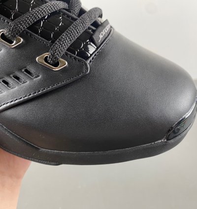 Air Jordan 17 OG Low Black Chrome - 303891-004