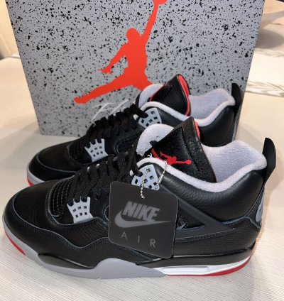 air jordan 4 bred reimagined