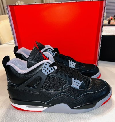 air jordan 4 bred reimagined