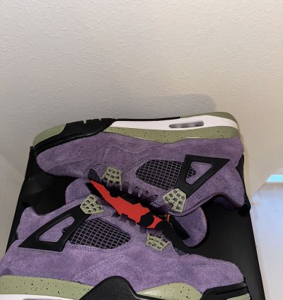 Air Jordan 4 Canyon Purple