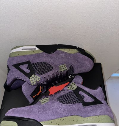 Air Jordan 4 Canyon Purple