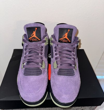Air Jordan 4 Canyon Purple