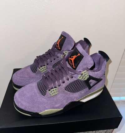 Air Jordan 4 Canyon Purple