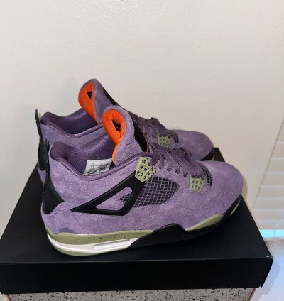 Air Jordan 4 Canyon Purple
