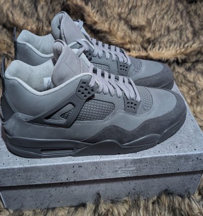 Air Jordan 4 Paris Olympics Wet Cement
