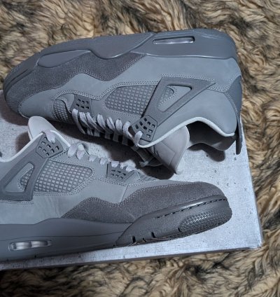 Air Jordan 4 Paris Olympics Wet Cement