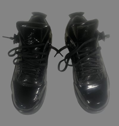 Air Jordan 4 Retro 11LAB4 Black Patent Leather