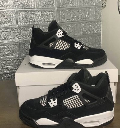Air Jordan 4 Retro Gs White Thunder