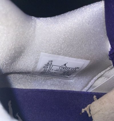 air jordan 4 retro purple metallic size 9 5