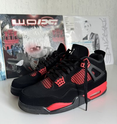 Air Jordan 4 Retro Red Thunder sneakers Nike 11 size