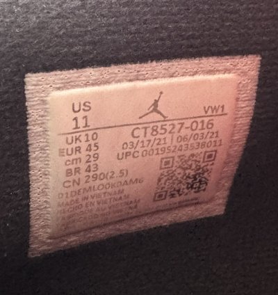 Air Jordan 4 Retro Red Thunder sneakers Nike 11 size