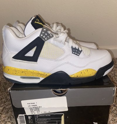 Air Jordan 4 Retro Tour Yellow