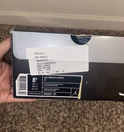 Air Jordan 4 Retro Tour Yellow