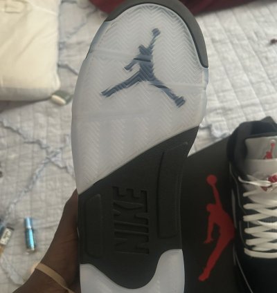 Air Jordan 5 Black Metallic Reimagined