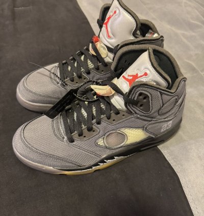 Air Jordan 5 Off White Muslin