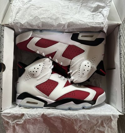 Air Jordan 6 Retro Carmine 2021 size 10