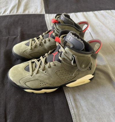 Air Jordan 6 Retro Travis Scott Olive